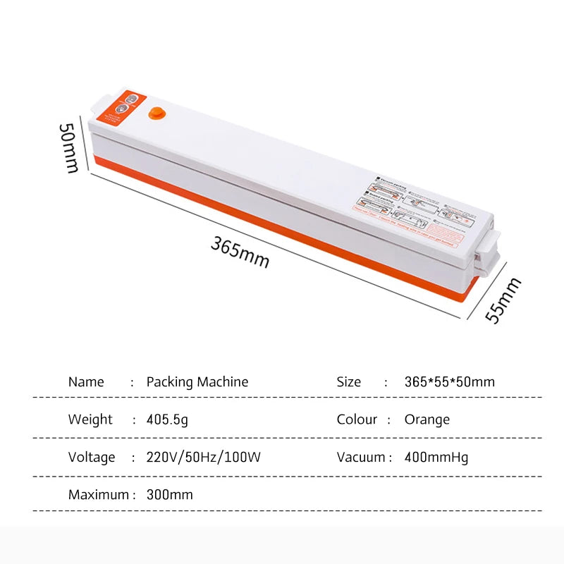 220V/110 Food Vacuum Sealer