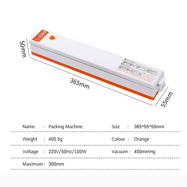 220V/110 Food Vacuum Sealer