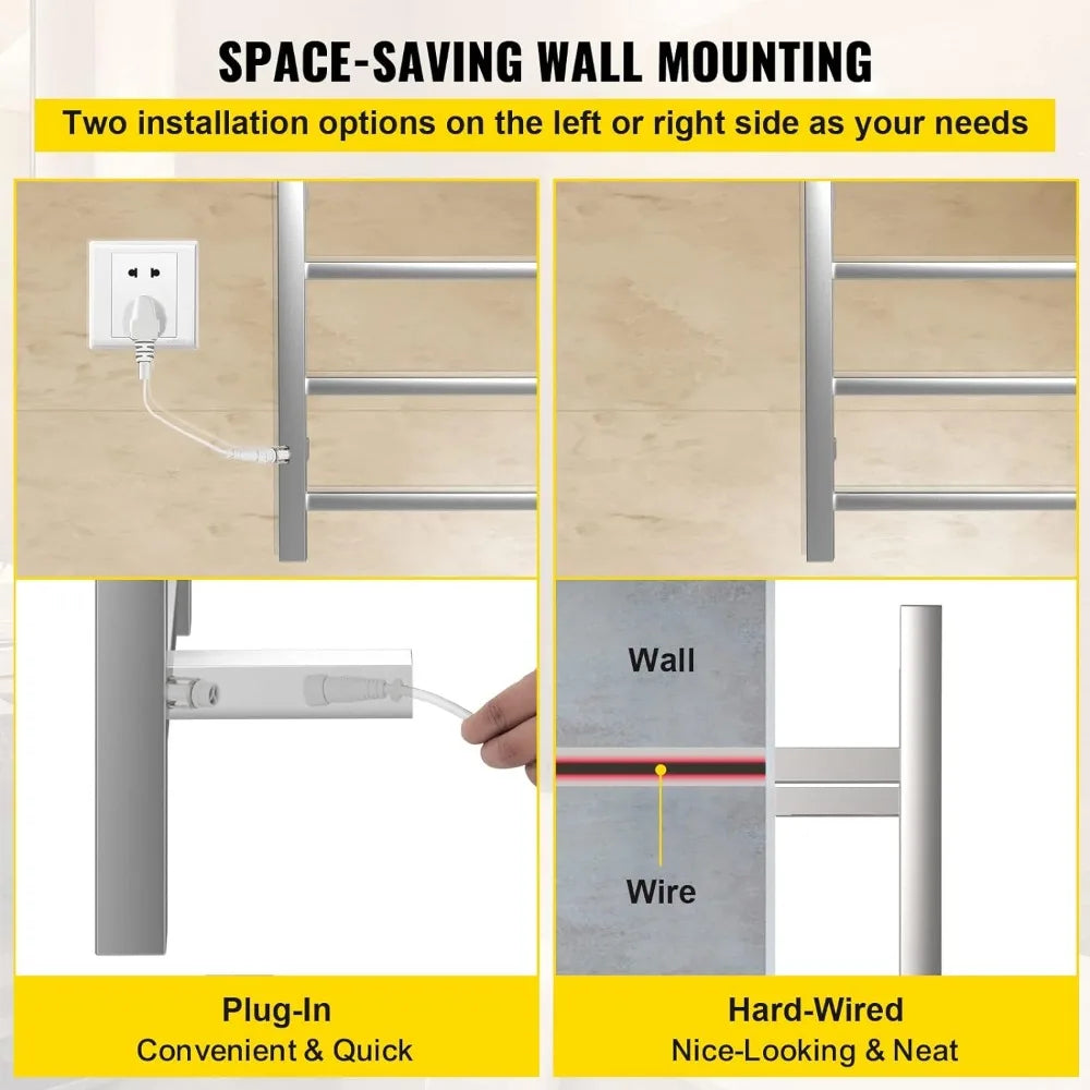 Smart Heated Towel Rack