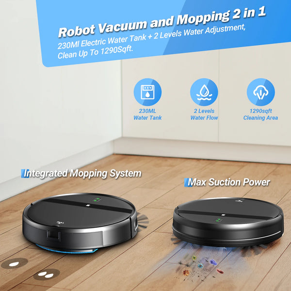 4500Pa Robot Vacuum Cleaner